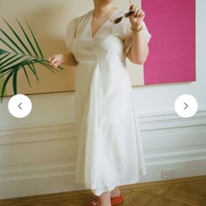 NWT Wray ivory second date dress wedding medium